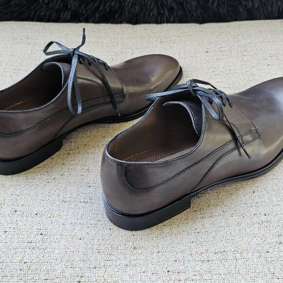 Dolce & Gabbana Men Shoes Oxford Lace Up Brown (Grayish) Size 5 Made in Italy main image 10